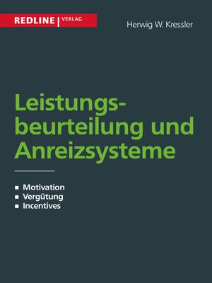 cover image of Leistungsbeurteilung und Anreizsysteme